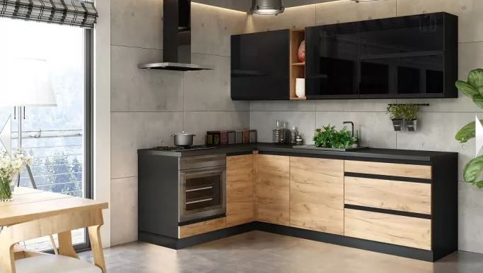 Kuchynská linka je srdcom moderných obytných priestorov