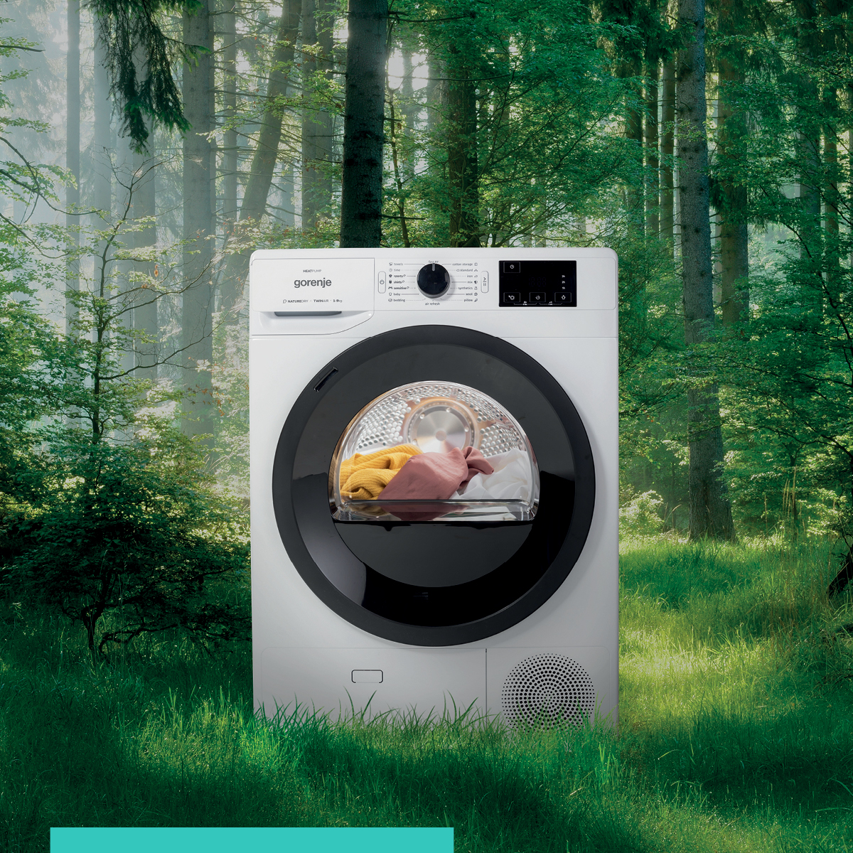 Bielizeň taká svieža, ako keby bola usušená vonku