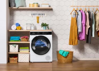 Bielizeň ako usušená vonku. V nových sušičkách Gorenje WaveActive