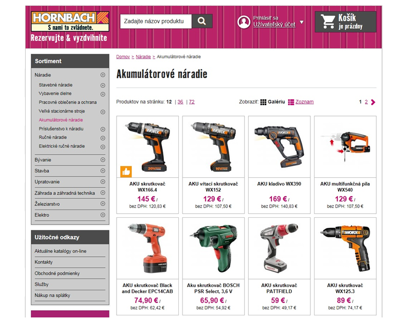 Nová služba „Rezervujte & vyzdvihnite“ od Hornbachu